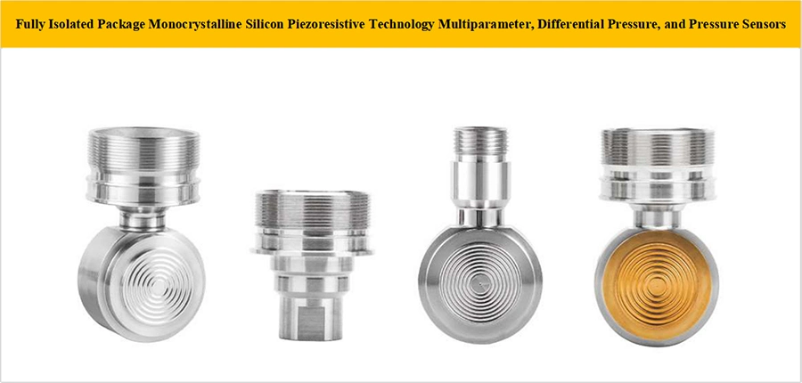 High Precision Stainless Steel Diaphragm Monocrystal Silicon Differential Pressure Transmitter for Liquid