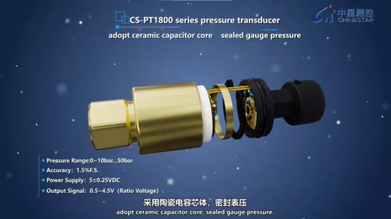 Air Conditioner Pressure Transmitter for Refrigeration Industry with CE Certificate